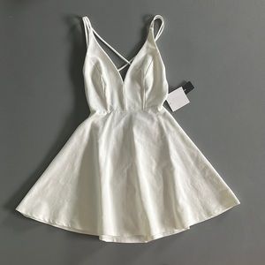 strappy white lulus dress